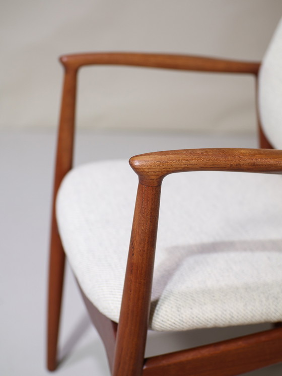 Image 1 of (2x) Erik Buch 67 Armchair Captains Chair Vintage