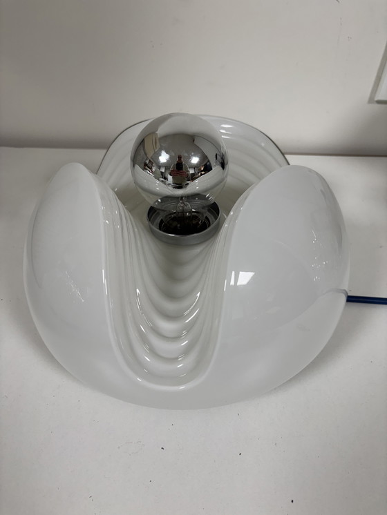 Image 1 of Peill Putzler Wave Futura Plafondlamp unique blanc couleur