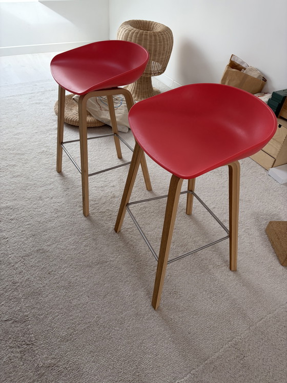 Hay Barhocker 2x – Wood (photo 3 of 5)