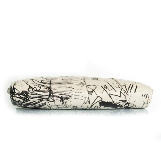 Image 1 of Giuseppe Zanotti, pochette bianca e nera