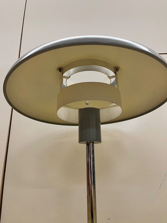 Image 1 of Stilnovo – Model 8022 – Table lamp – Chrome and lacquered metal – Italian design 1950
