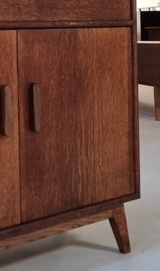 Mid Century Secretaire – Vitrinekasten, Wood (photo 9 of 18)
