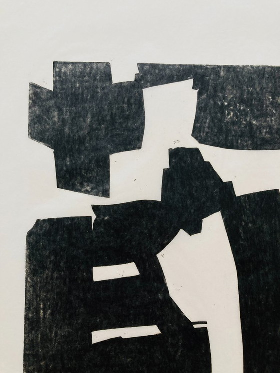 Image 1 of H. Bos - Lino astratto vintage - 1970