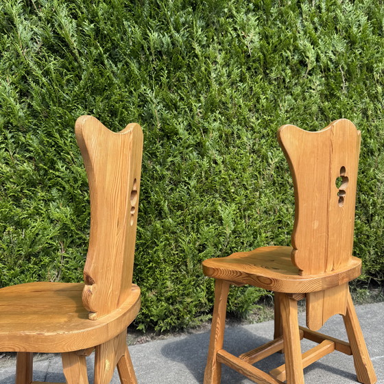 Image 1 of Set van 6 vintage stoelen