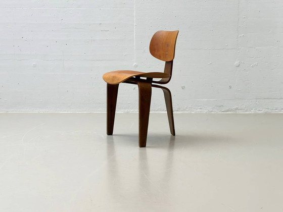 Image 1 of Three-legged chair SE 42 by Egon Eiermann for Wilde & Spieth, 1950s