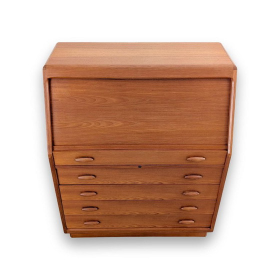 Dyrlund Scrittoio Mid-century Cassettiera Danese Toeletta Teak – Cassettiere, Legno (photo 2 of 12)