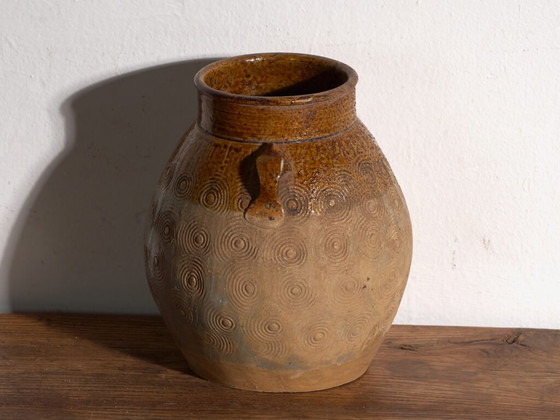 Antique Chinese glazed stoneware vase – China, circa 1900 (photo 23 of 40)