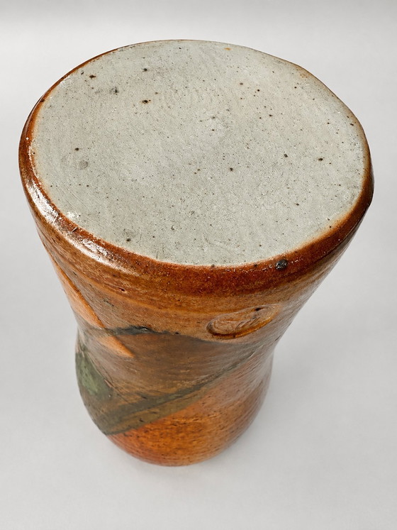 Image 1 of Hans de Jong studio ceramics vase – Dutch art ceramics 1960s/70s