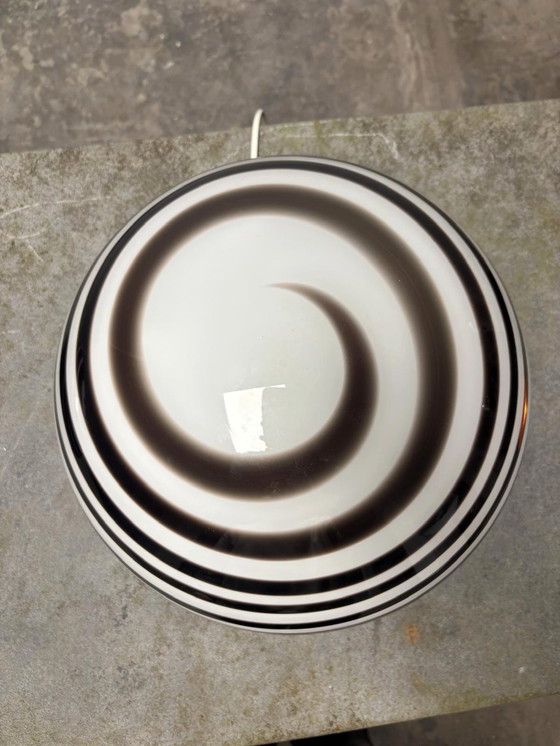 Image 1 of Large ILU di Vetro Zebra table lamp