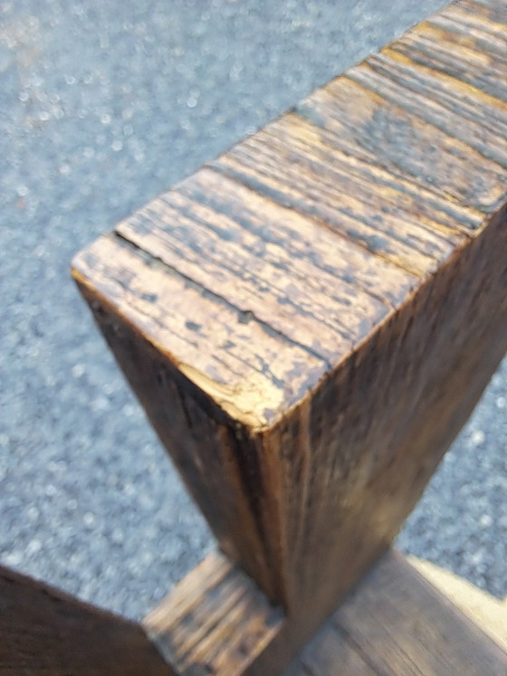 Image 1 of 4 brutalisme stijl stoelen