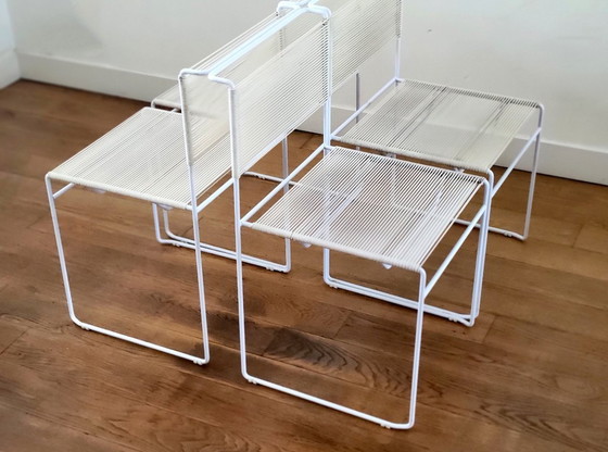 Image 1 of 4x sedie Spaghetti di Giandomenico Belotti per Flyline Italia