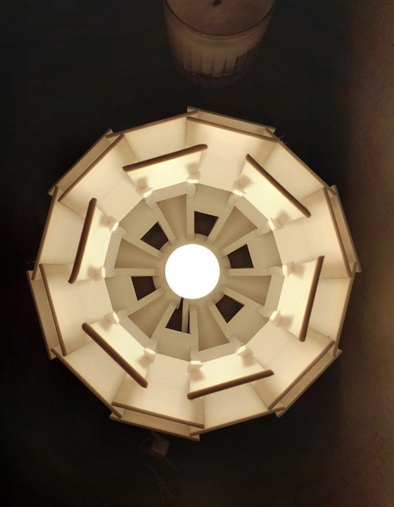 Image 1 of Designer lamp made of eco-friendly material - LL8 - table lamp - bedside lamp