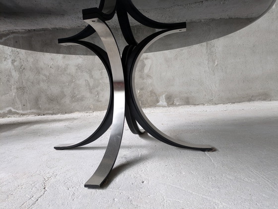 Image 1 of Tecno - Osvaldo BORSANI & Eugenio GERLI - Tisch - T69 Tisch - Aluminium, Schwarz lackiert
