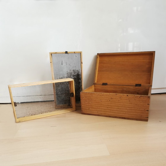 Image 1 of BOÎTE SÉCHOIR À TABAC MODERNISTE - ANNÉE 1897