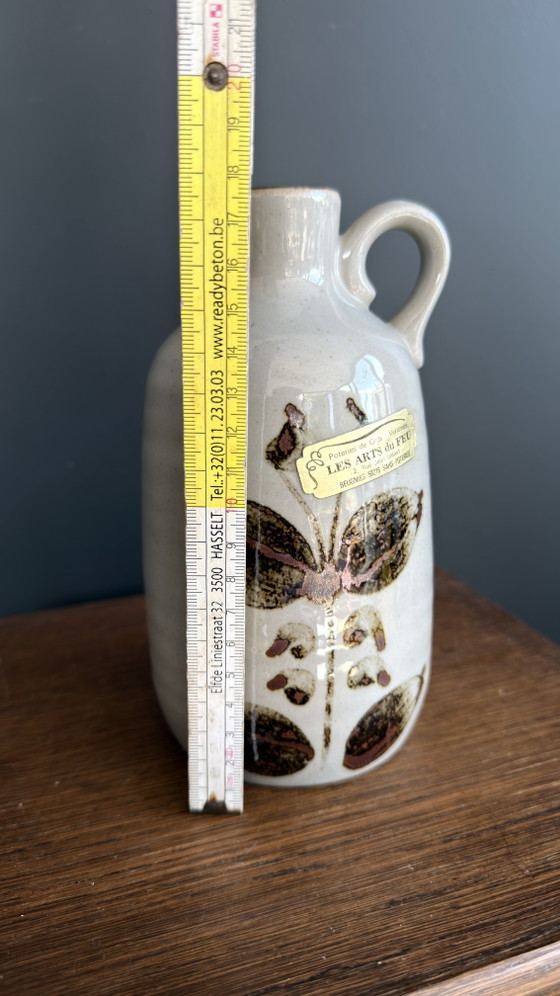 Vintage Grès De L'Arnon – Keramieken Kruik / Pichet – Decoratieve objecten, Ceramic (photo 5 of 5)