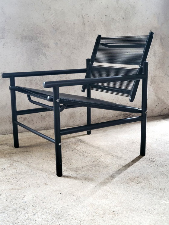 Giandomenico Belotti Fly Line Lounge Chair for CMP Padova, Italy 1980 – flyline, Armchairs, Plastic, Metal (photo 3 of 10)