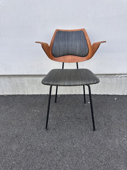 Rara poltrona Robin Day per Hille, Regno Unito, circa 1951-1953