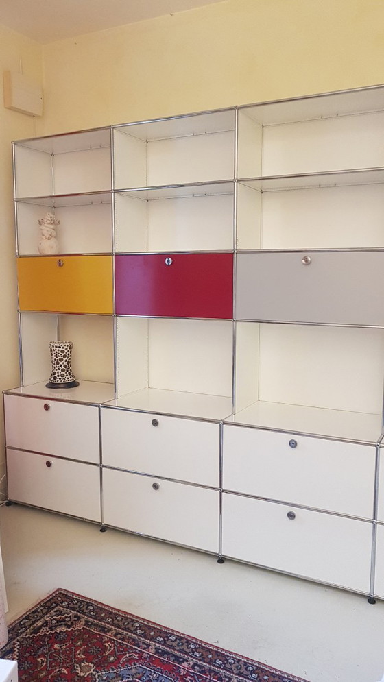 Image 1 of USM Haller wall shelf, 2.3m x 3.03m x 35-50cm