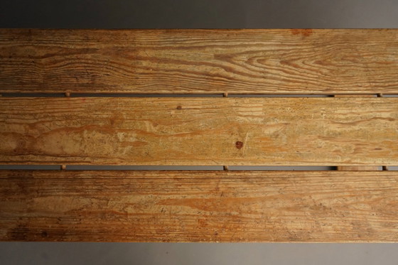 Image 1 of Vintage Scandinavian Solid Pine Bench. 1960s