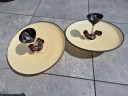 Due lampade da soffitto del 1950