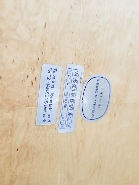 Image 1 of Mesa Superellipse de Bruno Mathsson y Piet Hein para Fritz Hansen