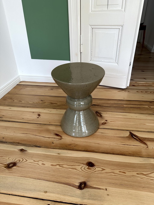 Japanese Ceramic Side Table