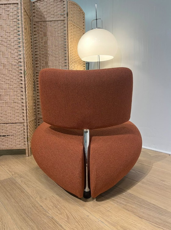 Image 1 of Fauteuil Leolux Pallone RÉCEMMENT REVÊTU + Garantie