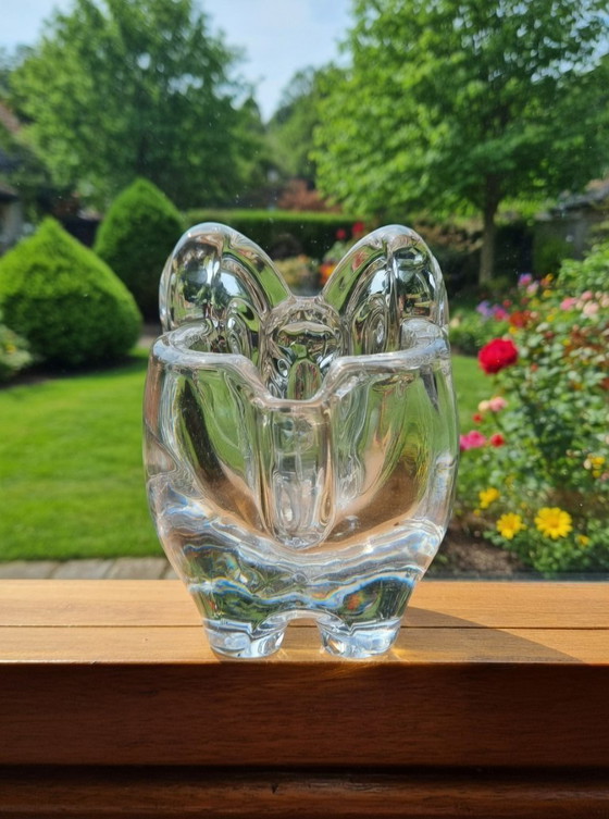 Image 1 of Bélier Cristal – Vannes Le Chatel France Années 1970 (18 x 12 x 9 cm)