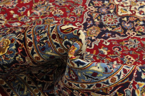 Image 1 of Original Perserteppich Keschan,Kashan Rot 437 x 316 cm Top Zustand Klassik Alt