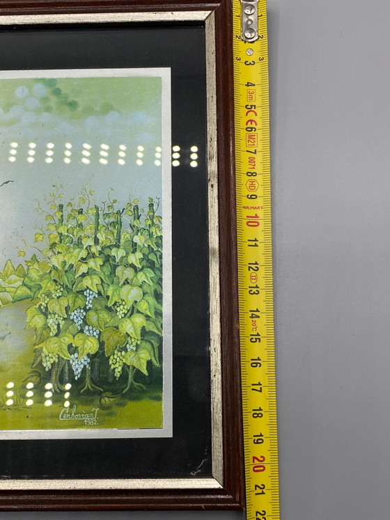 Ivo Cenkovčan – Druck auf Metallfolie – Kroatische Naive Kunst – 1982 – Gemälde & Zeichnungen (photo 5 of 6)