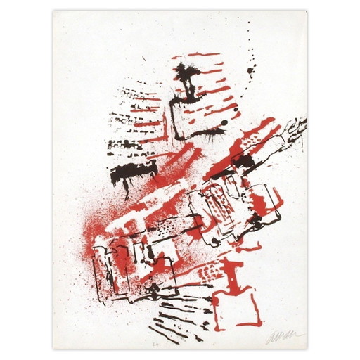 Fernandez ARMAN Das Innere der Dinge: Der Schweißbrenner Signierte Lithografie 197