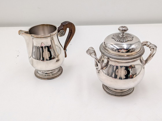 Image 1 of Christofle, Gallia - Teacup service - "Malmaison" - Silver plated