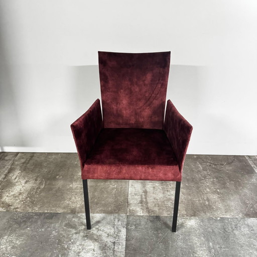 Felp arm set van 4 – Bert Plantagie, eetkamerstoelen, Plastic, Textile (photo 2 of 4)