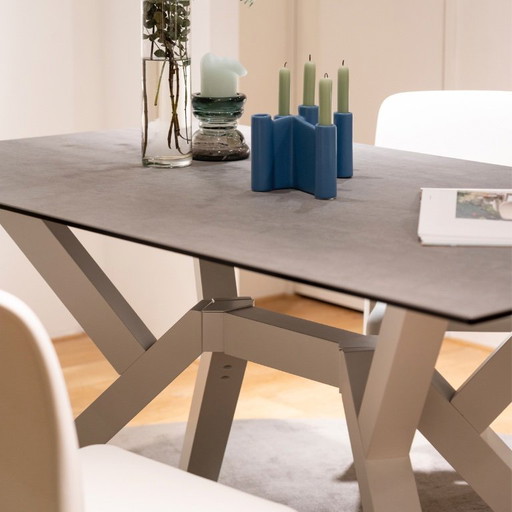Tavolo da pranzo Connubia Mikado | Piano in ceramica
