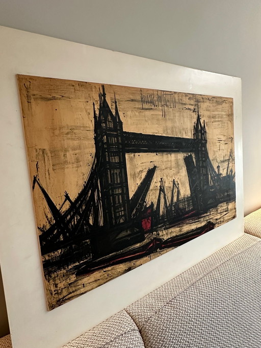 Bernard Buffet painting Tower Bridge London