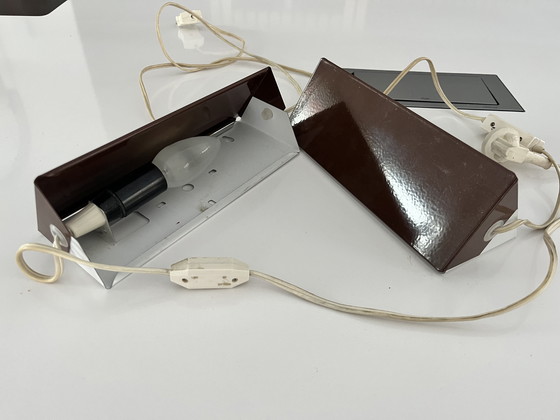 Image 1 of Ensemble de 2 lampes de chevet vintage wandlampjes 