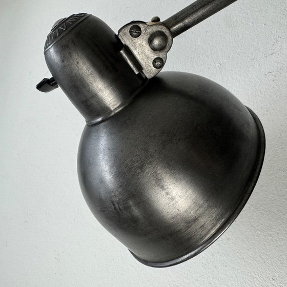 Image 1 of Antieke Bauhaus "Kaiser Idell" accordeon wandlamp