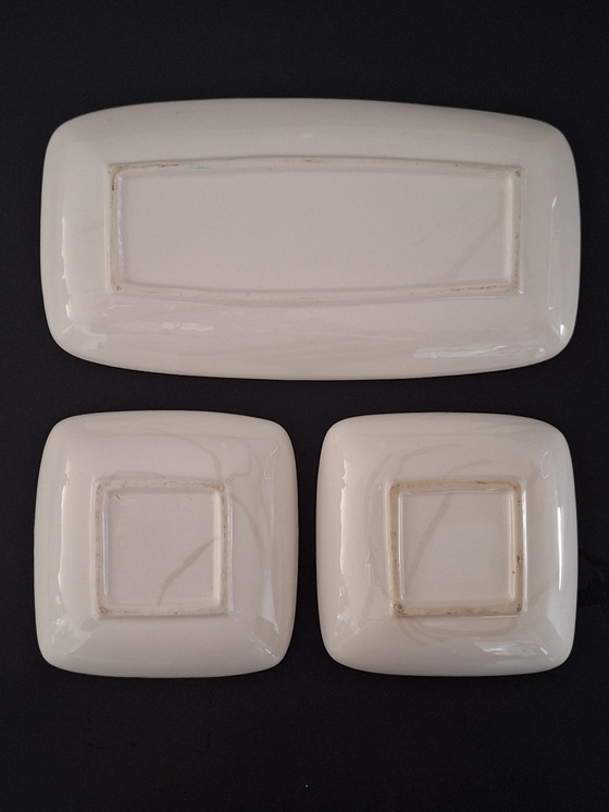 Image 1 of Plats de service vintage, lot de 3