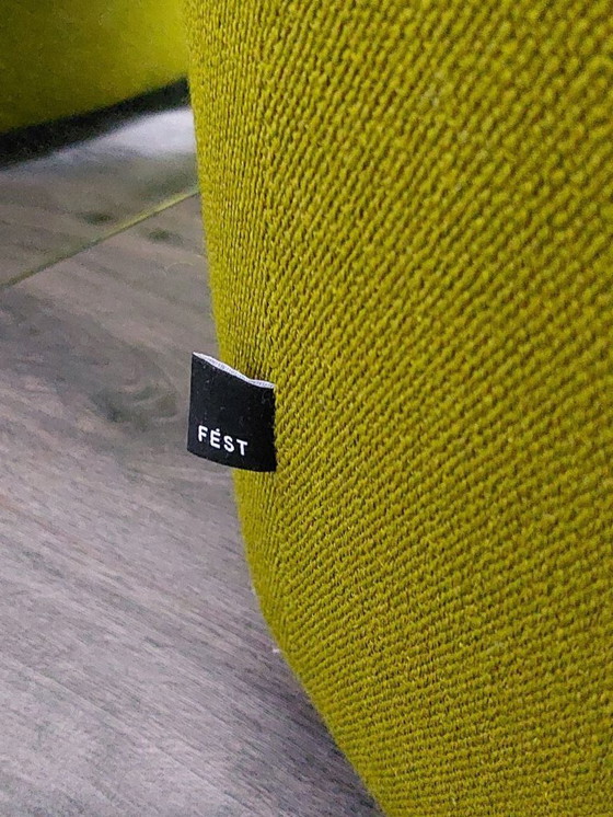 Image 1 of Fest Huf Armchair - Kvadrat Fabric Raf Simons Moss Green