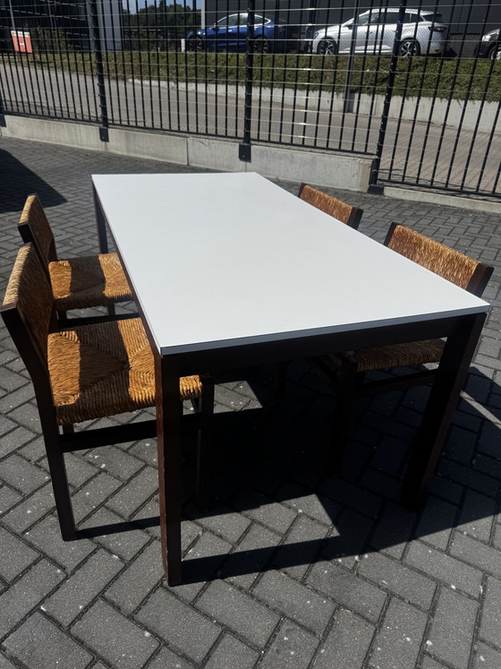 Image 1 of Vintage eetkamerset jaren 60/70