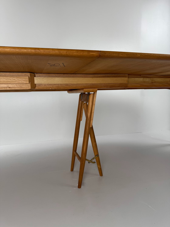 Image 1 of Henning Kjaernulf for Sorø Stolefabrik – Model 62 Extendable Oak Dining Table