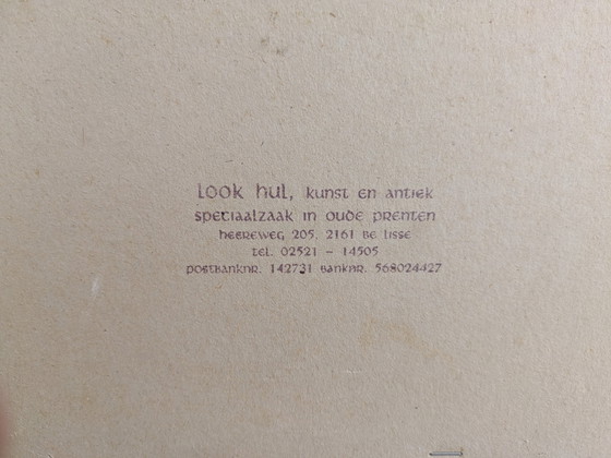 Image 1 of Aquarelle de Aad Mustert 50*45/29.5*23 cm (Art, Peinture)