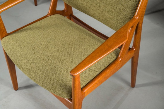 Image 1 of  Chaises Ella Danoises en Teck attribuées à Arne Vodder pour Vamo Sønderborg, 1960s, Set de 6