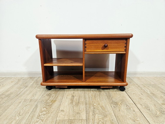 Scandinavian Teak TV Hi-Fi Cabinet, 1970s – TV furniture, Wood (photo 2 of 12)