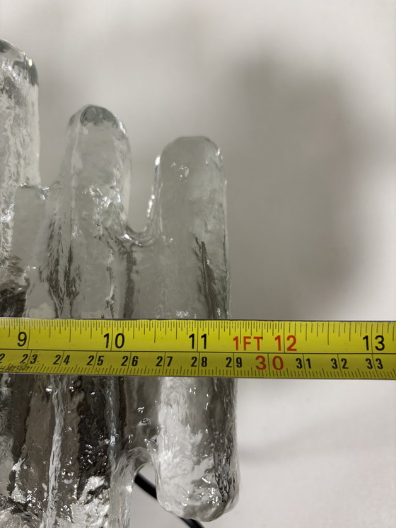 Image 1 of Lampada da parete Schalmei 'Ice Block' di Julius Theodor Kalmar per Kalmar, Austria – 1972