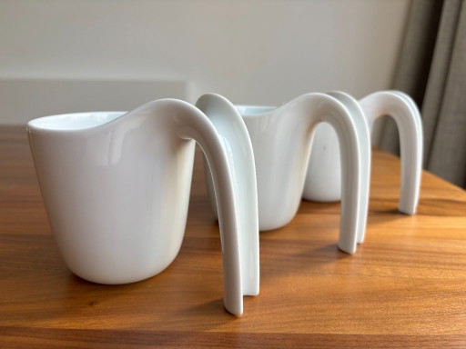 3 Ole Royal Copenhagen Mugs φ9cm H9cm - Discontinued – servies, Porcelain