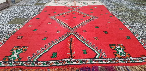 Image 1 of Handgeknoopt Berber kleed wol 229x111cm