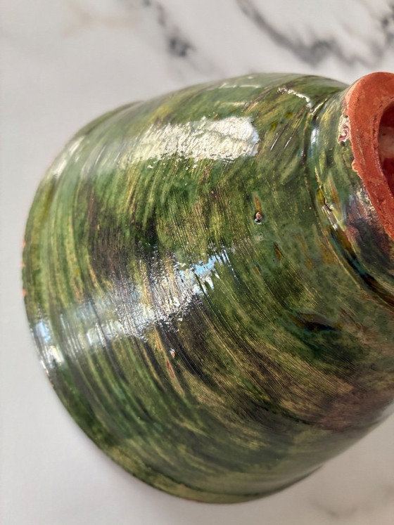 Image 1 of Grande ciotola/piatto in terracotta smaltata