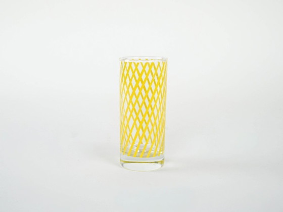 Image 1 of Set longdrinkglazen, Italiaans design, jaren 70, vervaardigd in Italië.