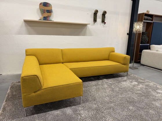 Image 1 of Canapé d'angle Design on Stock Bloq en tissu jaune 275x178